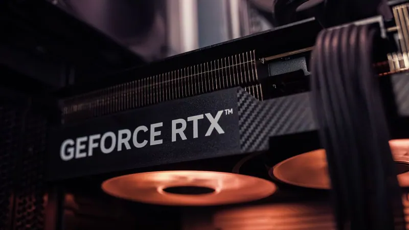 Флагманская видеокарта EVGA на рабочем столе энтузиаста