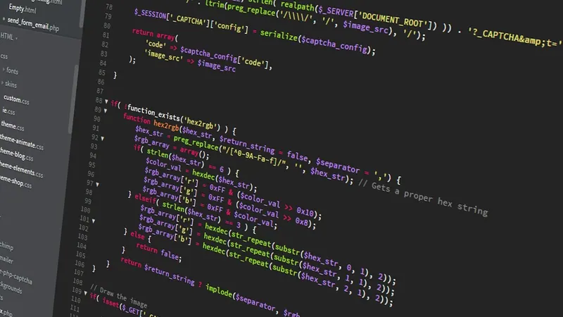 Серверная стойка в центре обработки данных